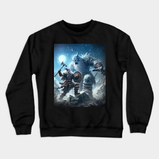 Ice Giant Fight Crewneck Sweatshirt